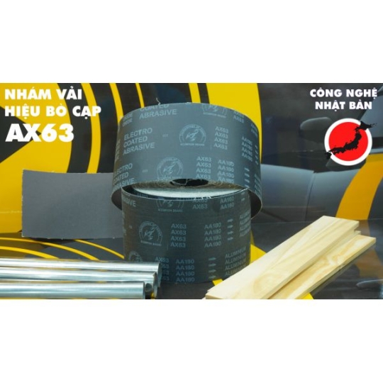  Vải nhám Bò Cạp Cứng AX63 (Technology of Japan)