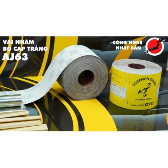 Vải nhám Bò Cạp Trắng AJ63 (Technology of Japan)