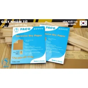 Giấy nhám tờ C750 